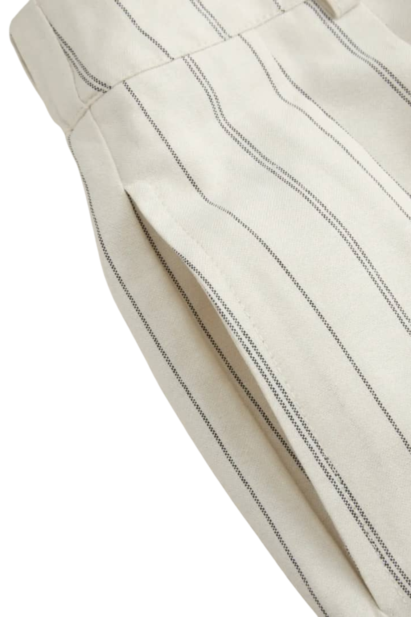 STRIPE POCKET BERMUDA SHORTS