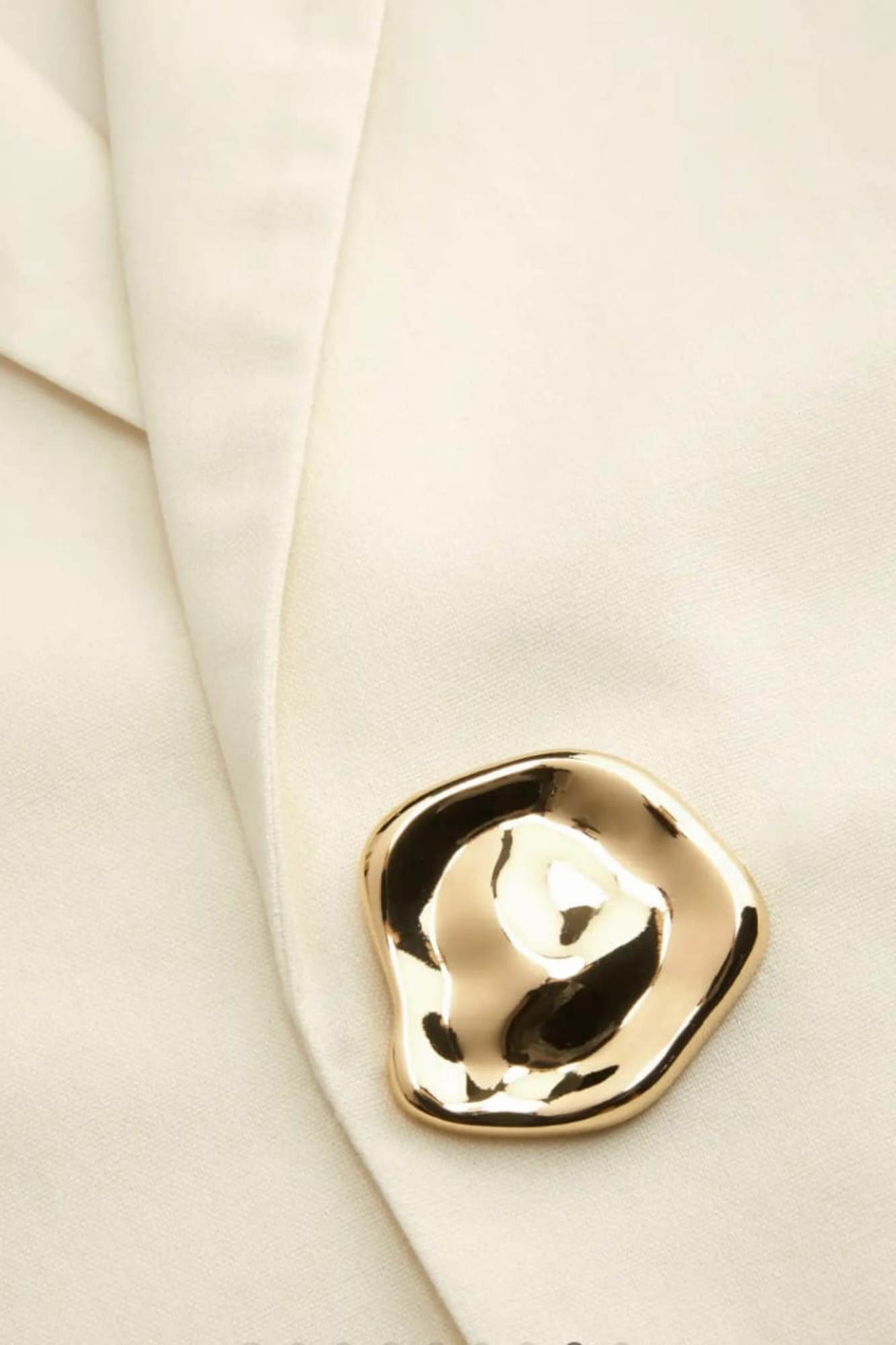 LINEN OVERSIZED BEIGE BLAZER