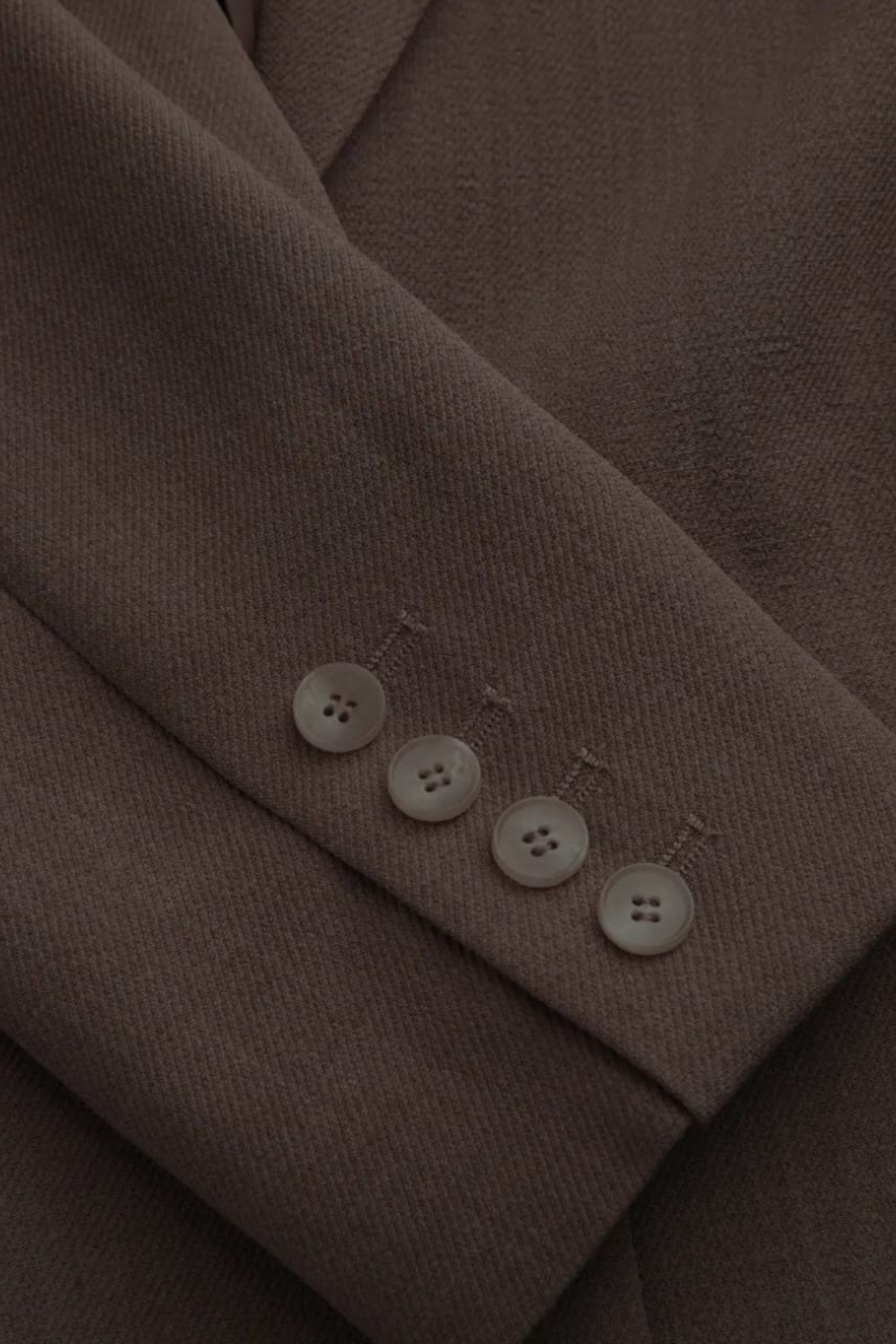 OVERSIZED BROWN BLAZER