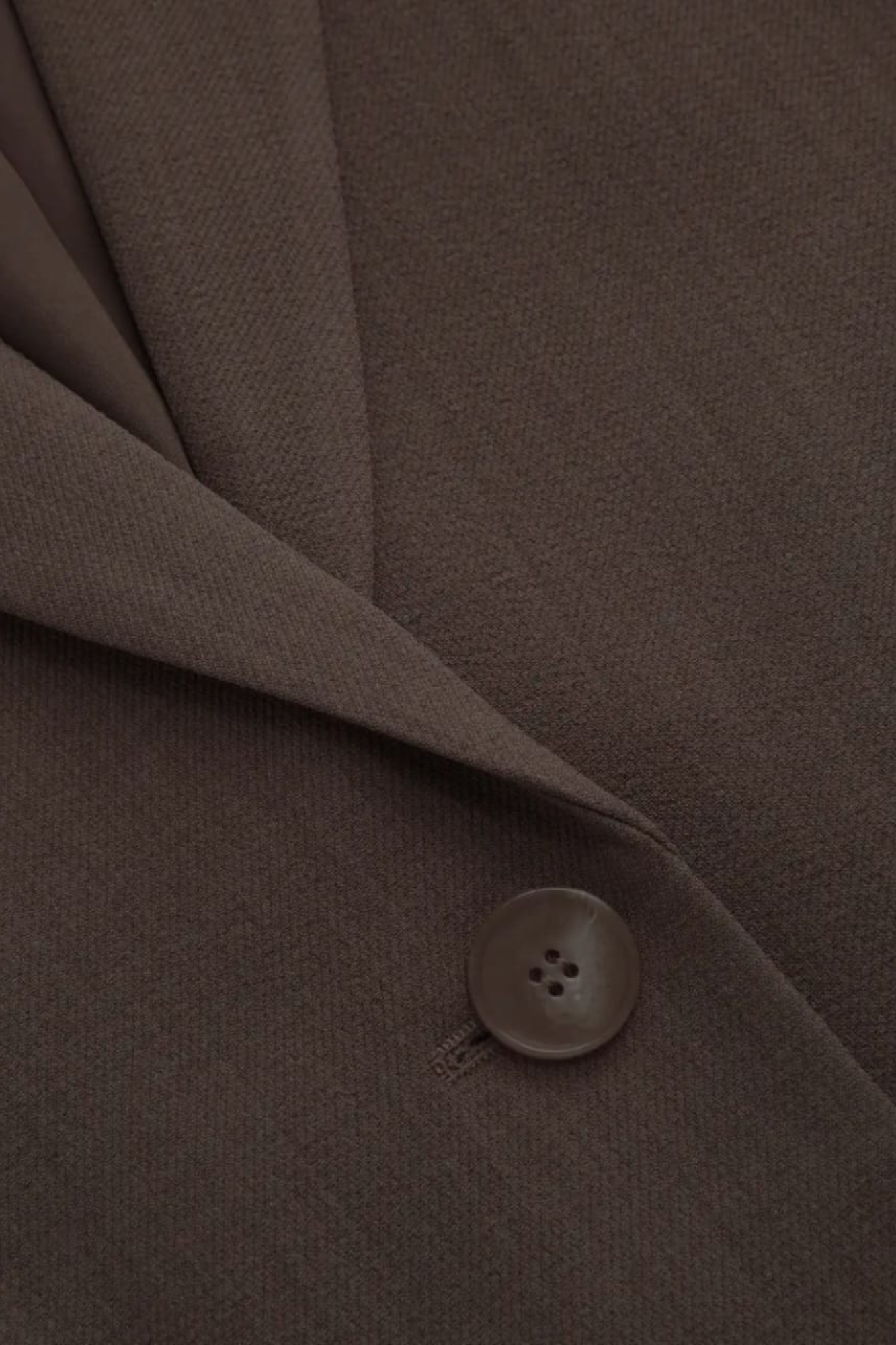 OVERSIZED BROWN BLAZER