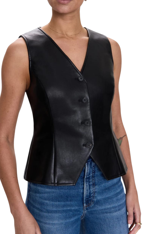 DANICA VEST LETHER