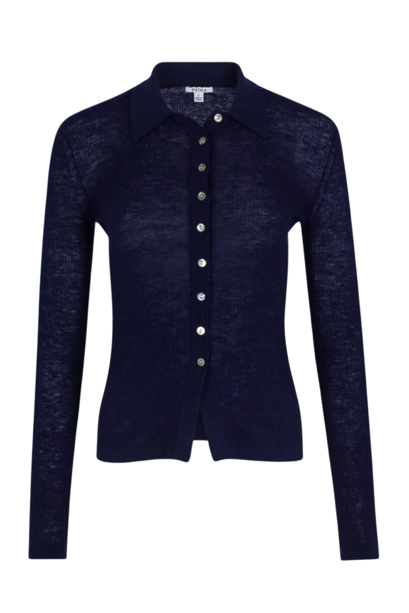 FITTED CARDIGAN NAVY