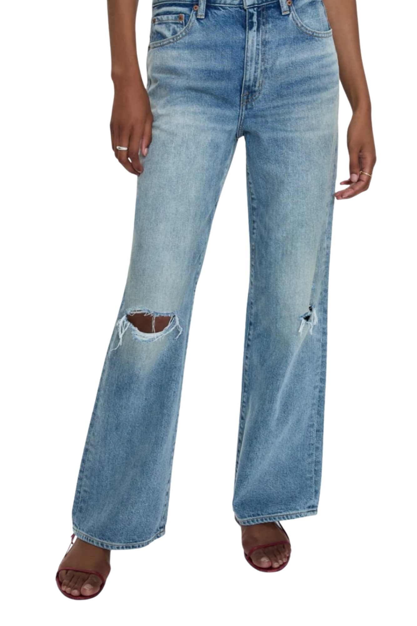DISTRESSED JEAN