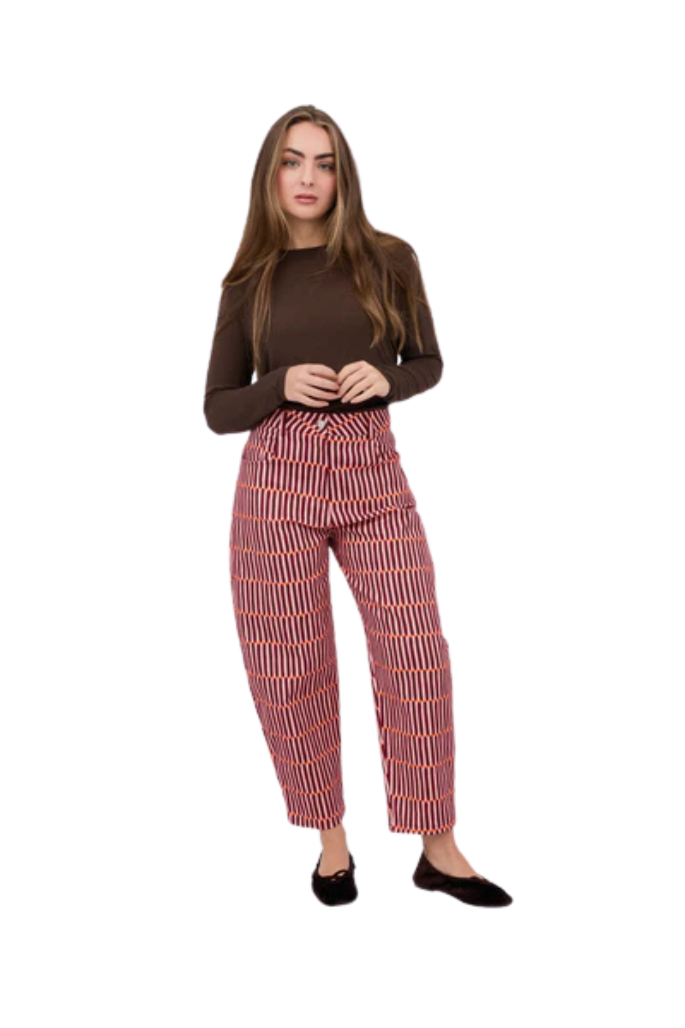PANTALON BALLOON BERRY