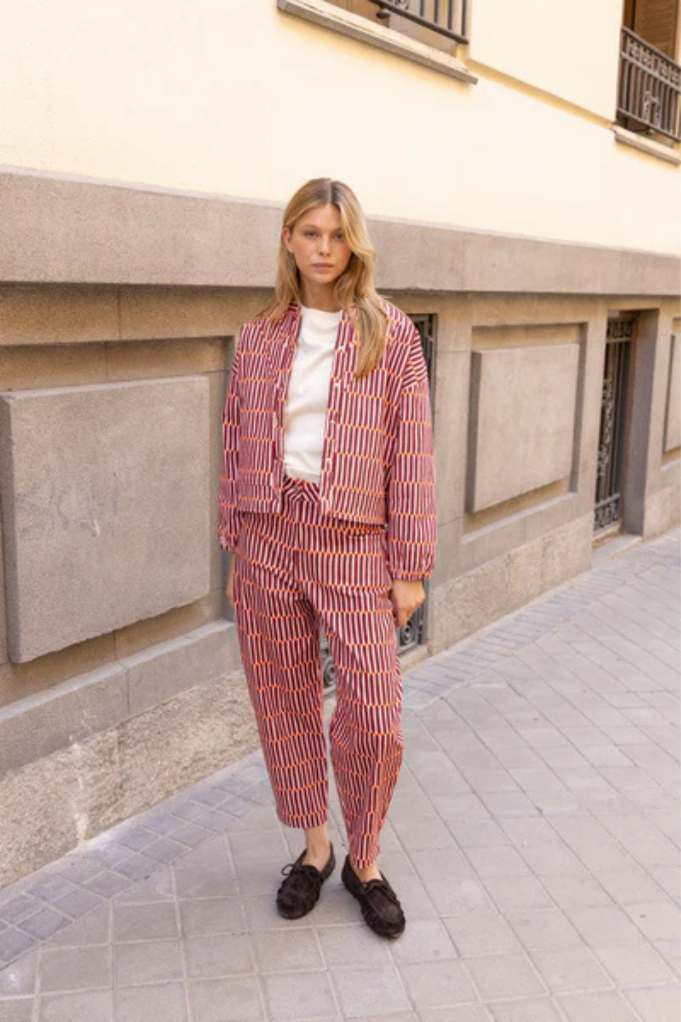 BOMBER BERRY  JACKET