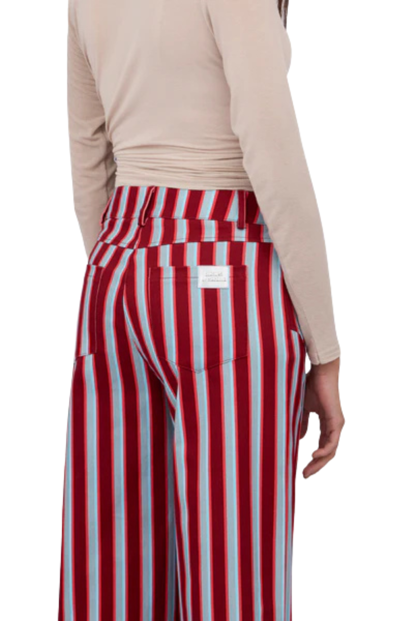 PANTALON RECTO BURGUNDY BLUE