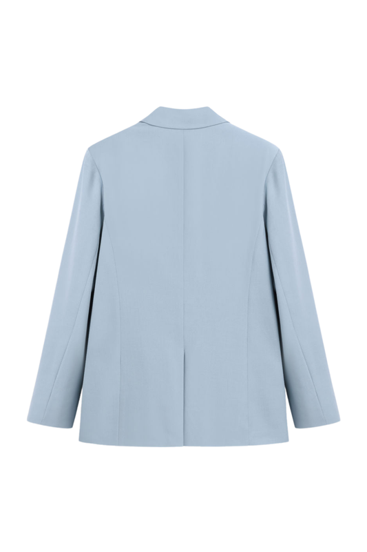 OVERSIZED BABY BLUE BLAZER