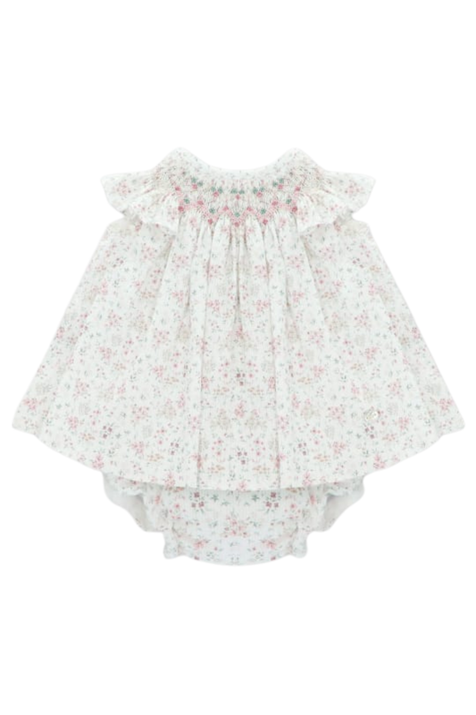 VESTIDO & PANTY NIÑA TORONTO ROSA EMPOLVADO