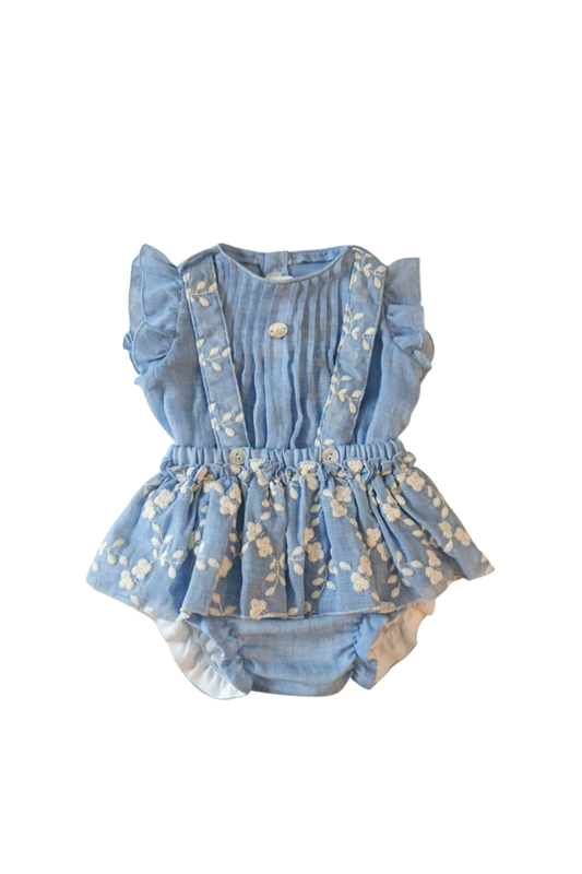 CONJUNTO BRAGA NIÑA SURREY AZUL