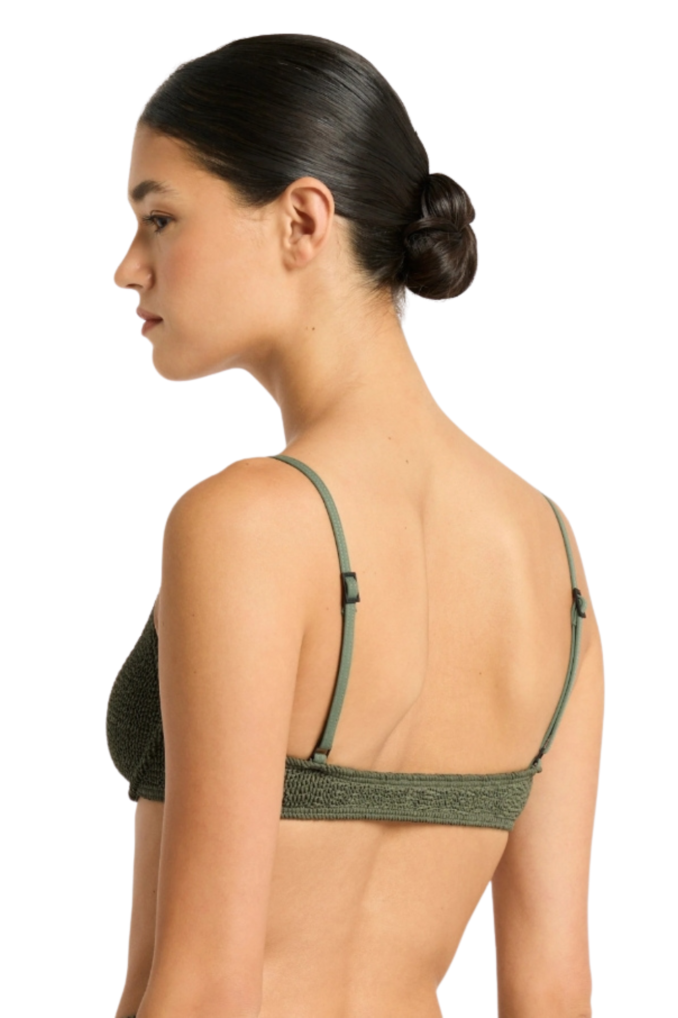 SCENE BRIEF/GRACIE BALCONETTE - KHAKI ECO