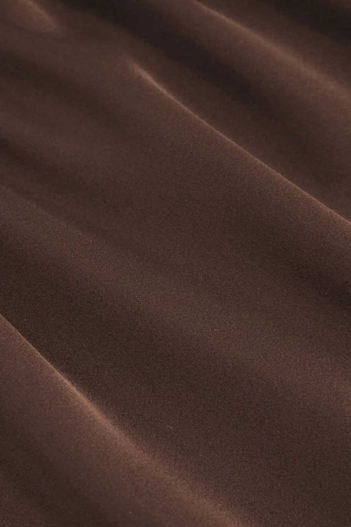 SATIN BROWN SHORTS