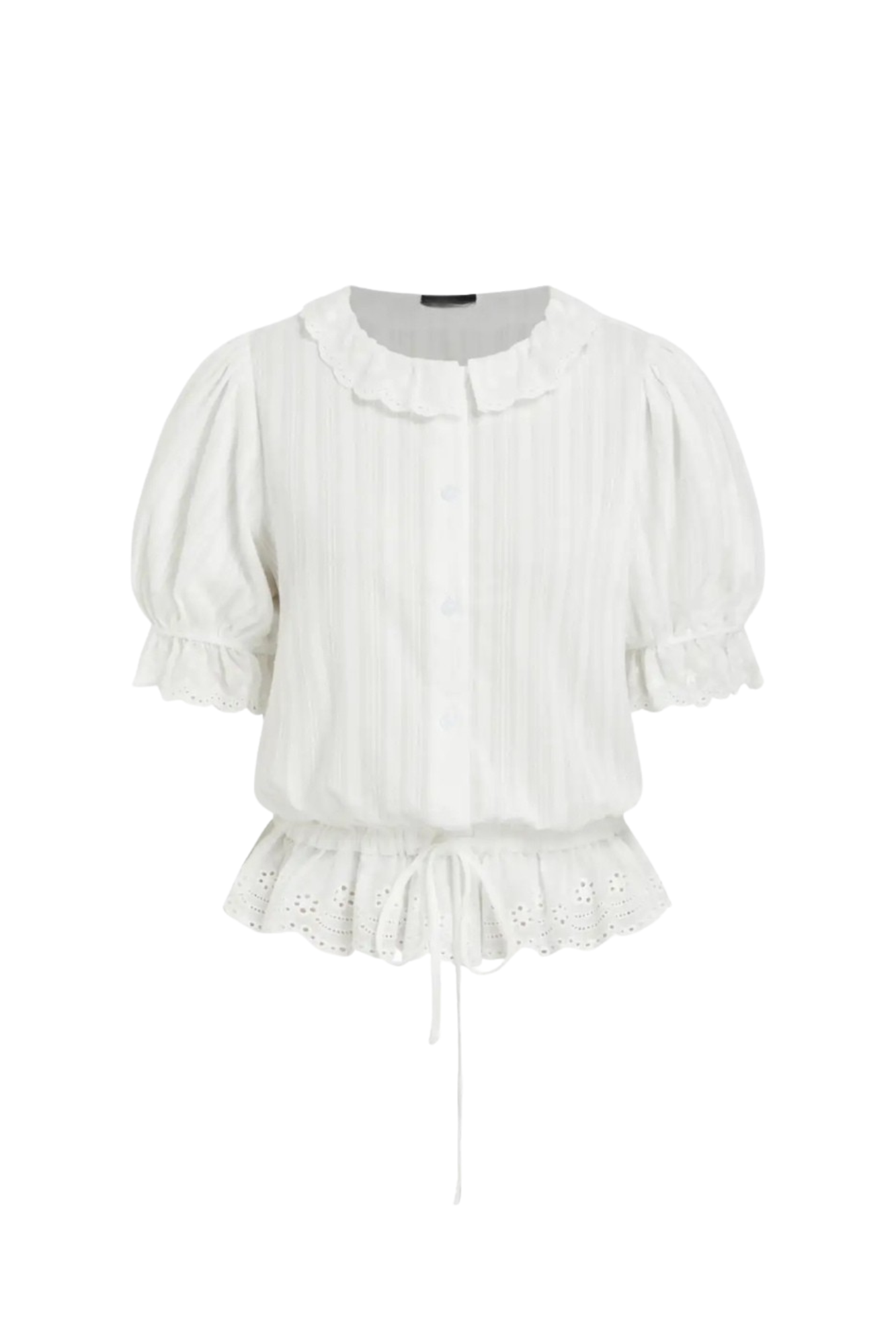 BRODERIE WHITE SET