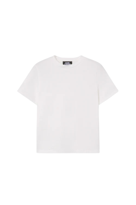 CAMISETA ALGODON BLANCO