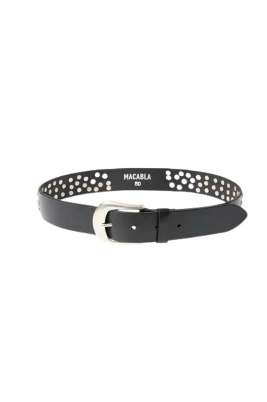 CINTURON STUDDED NEGRO