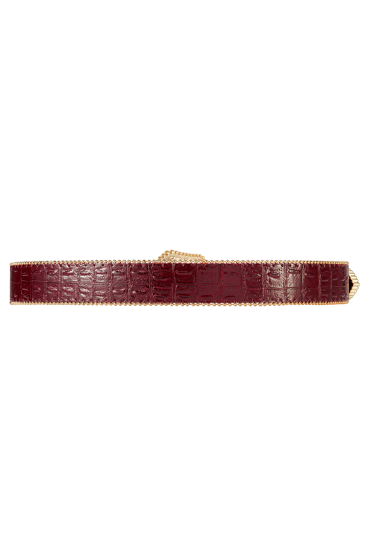 BURGUNDY BELT