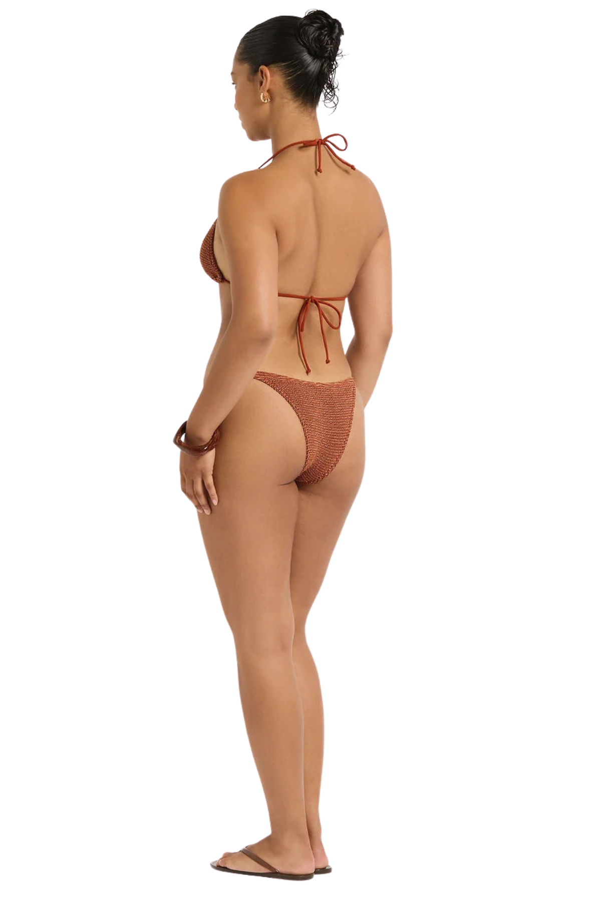 BIKINI BEADED TRI GINGER