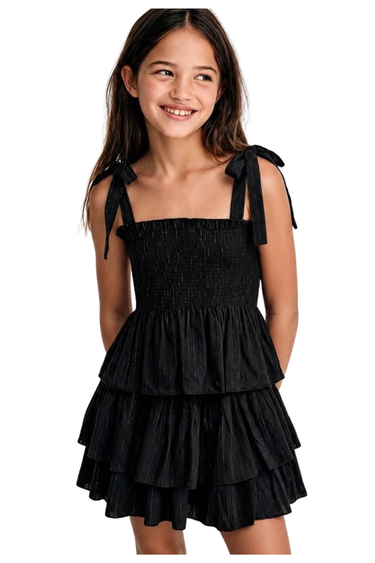 GIGI TOP & SKIRT BLACK