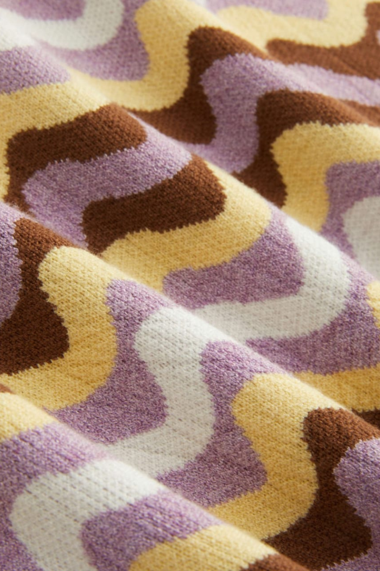 KNIT POLO WAVE VIOLET