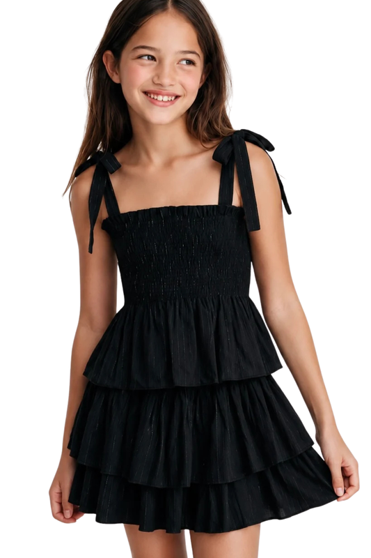 GIGI TOP & SKIRT BLACK