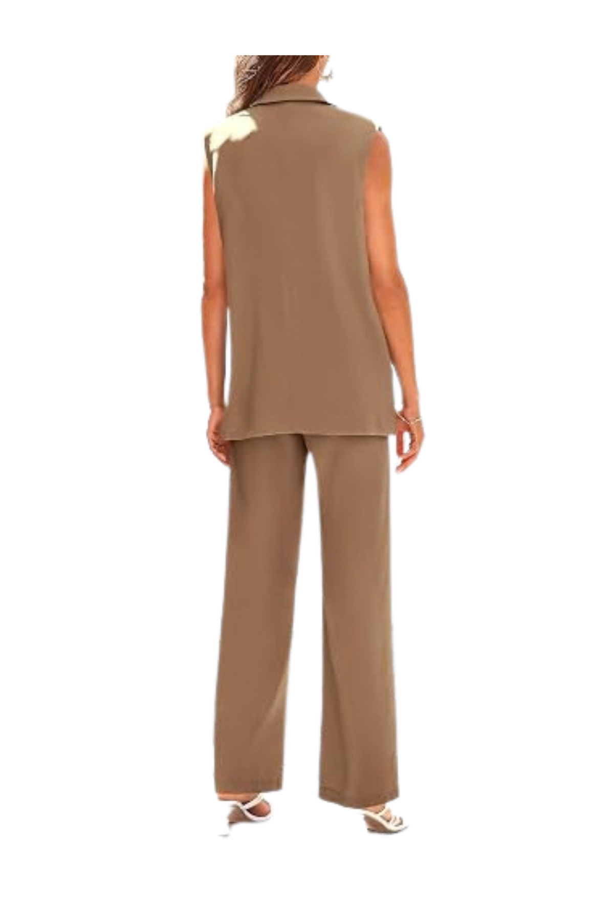 PANTS & VEST SET KHAKY