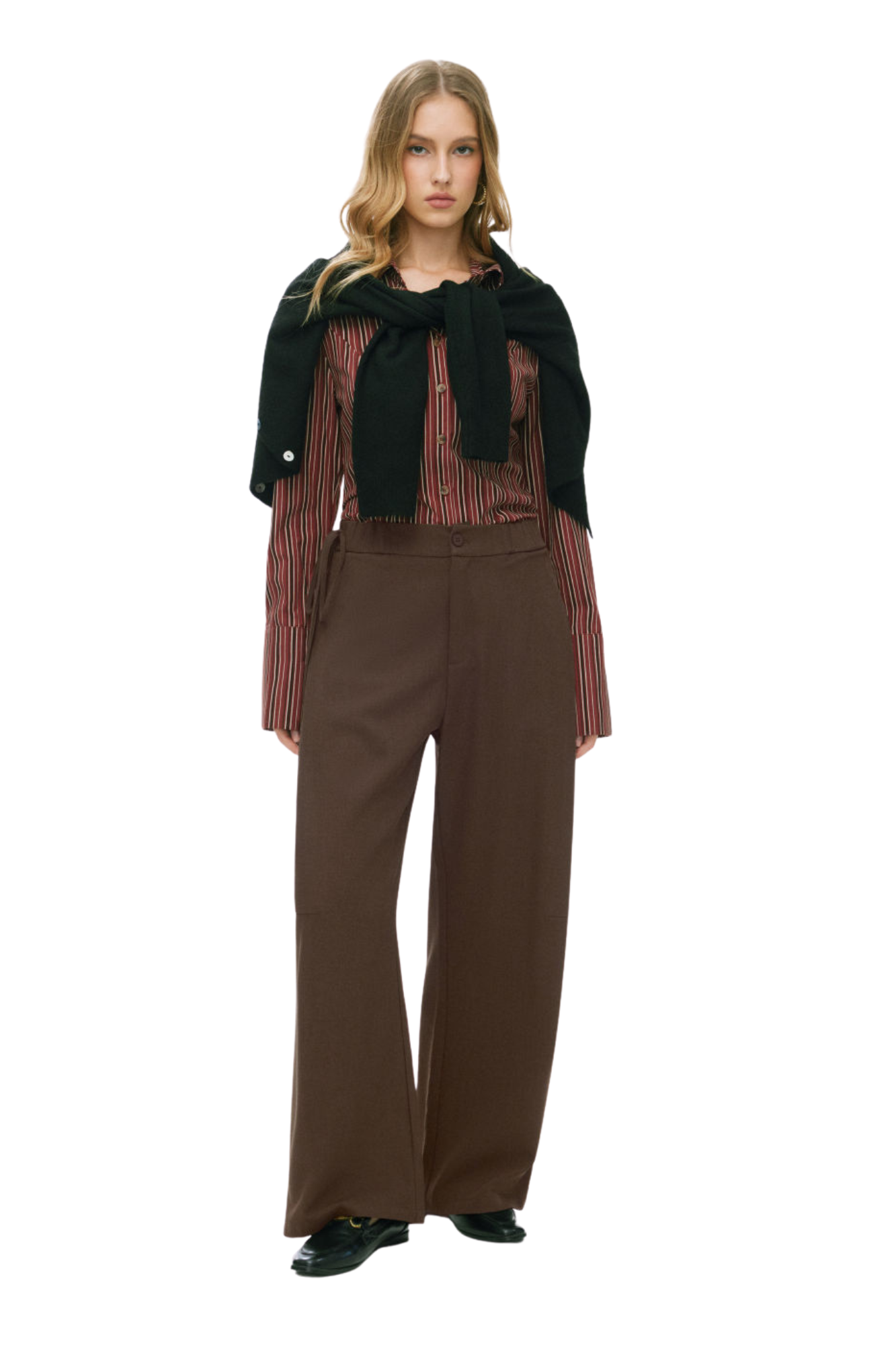 COFFE BARREL TROUSERS