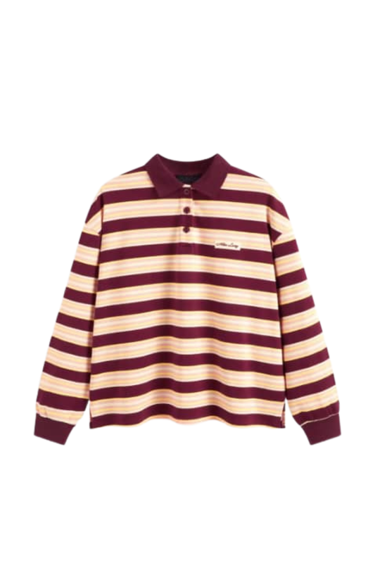 COTTON STRIPE POLO