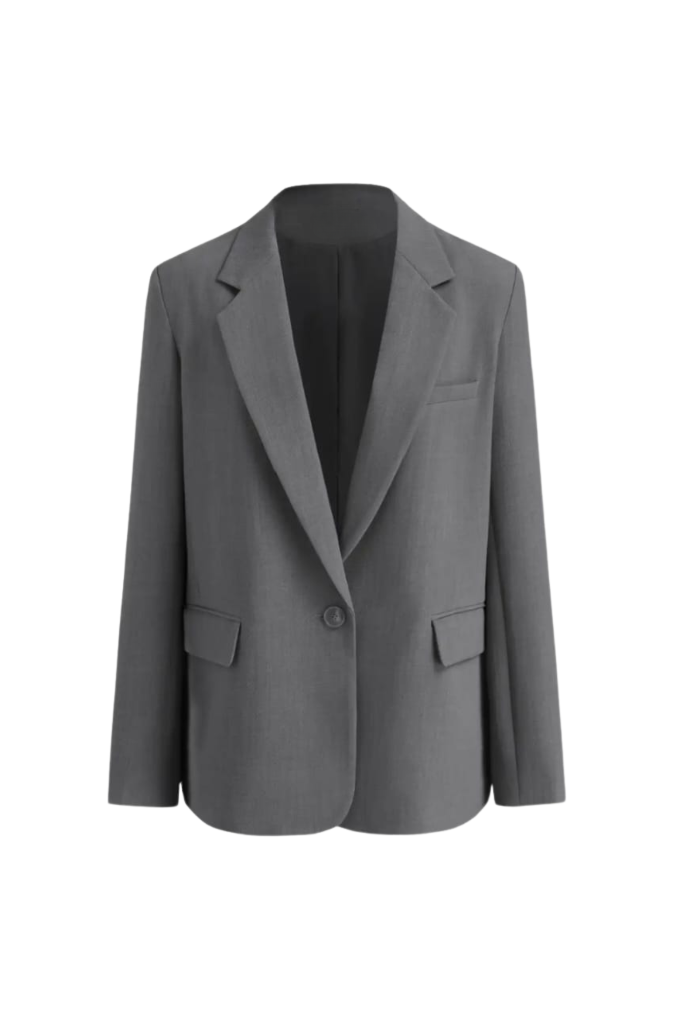 OVERSIZED GREY BLAZER