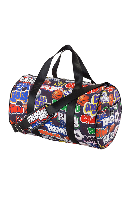 SPORT NATION PUFFER DUFFLE BAG