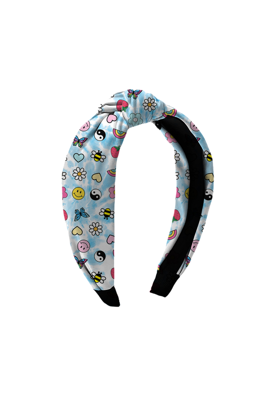 TOTES 90s PRINT KNOT HEADBANDS