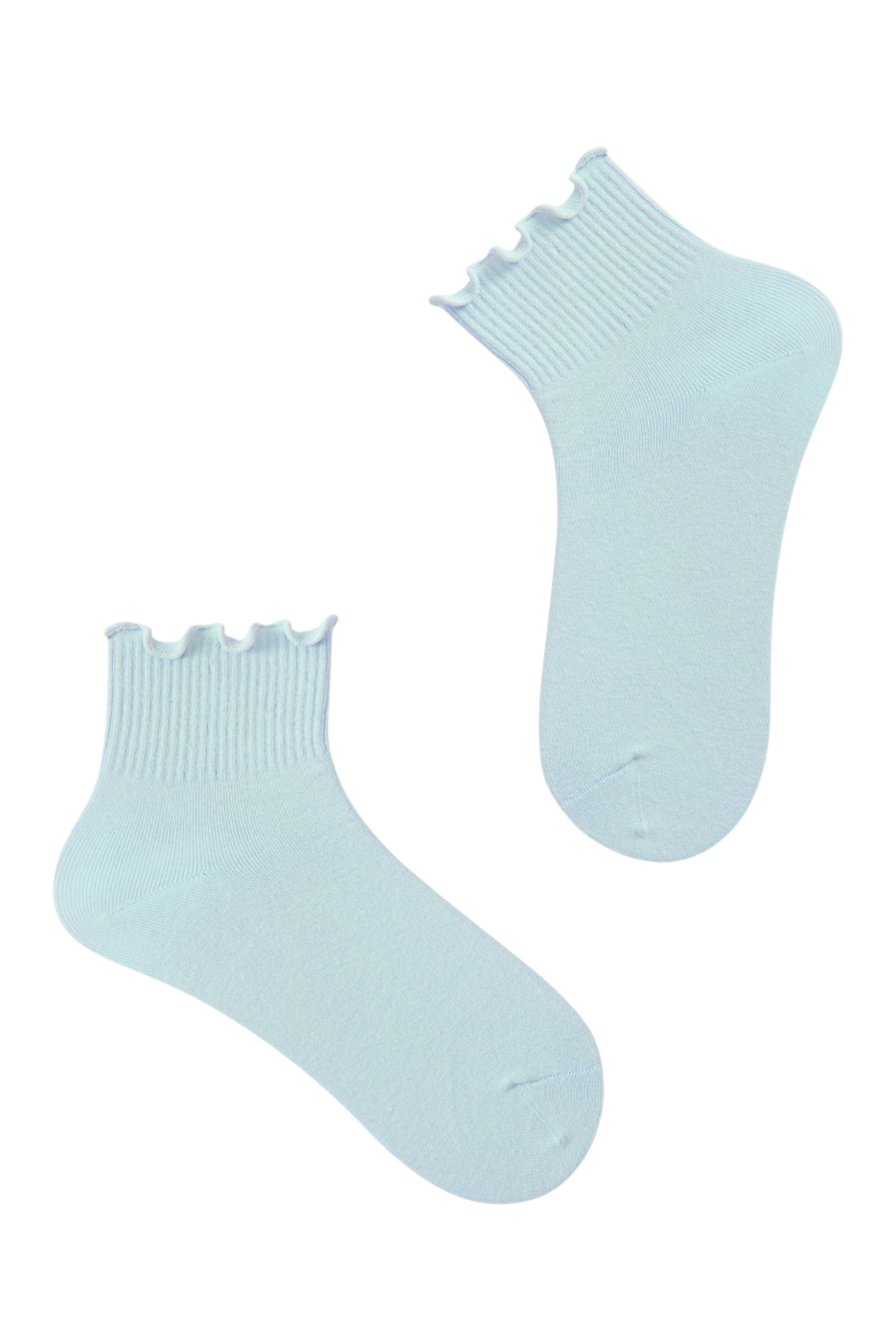 RUFFLE MINT SOCKS