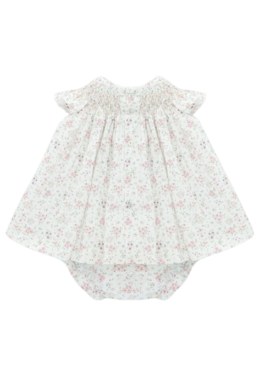 VESTIDO & PANTY NIÑA TORONTO ROSA EMPOLVADO