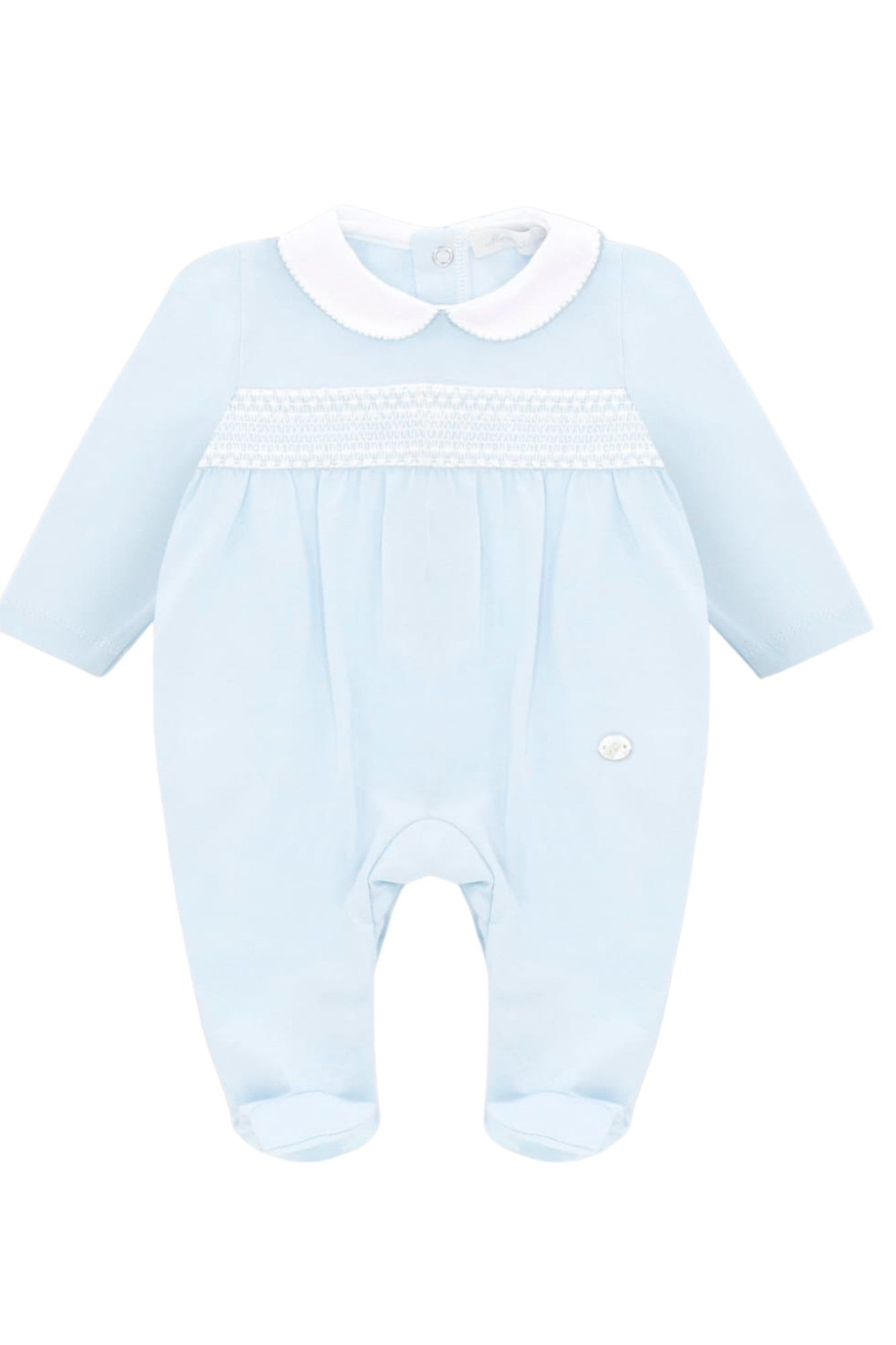 PELELE INTERLOCK NIÑA CELESTE