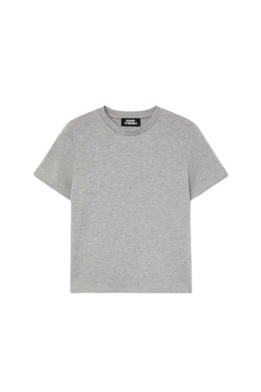 CAMISETA ALGODON GRIS