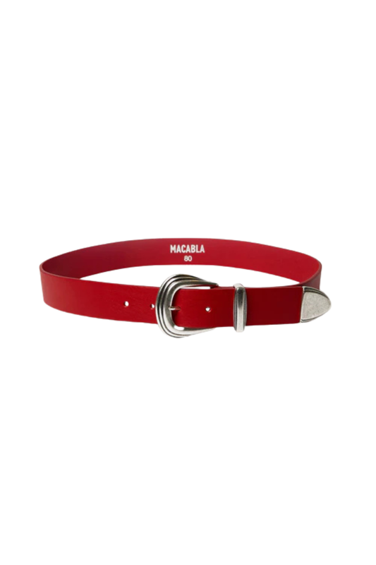 CINTURON COWBOY ROJO