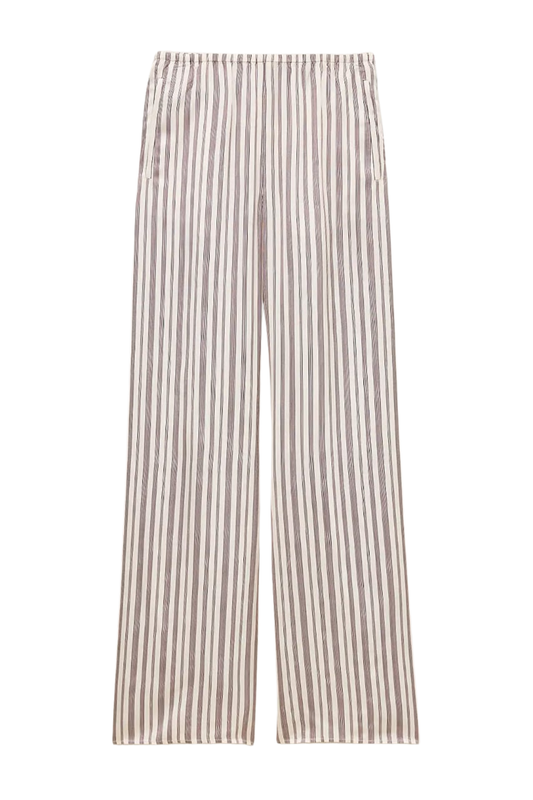COSMO PANT NATURAL BURGUNDY