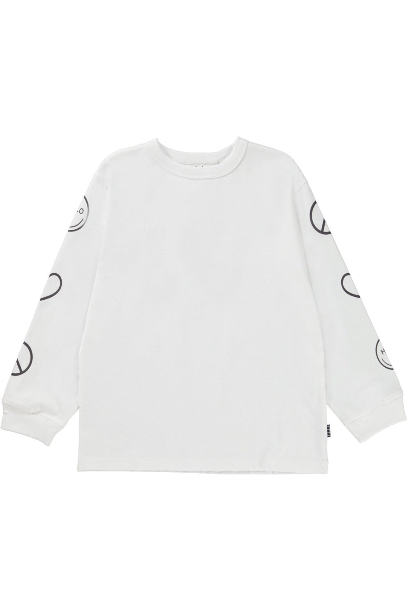 RUBE T-SHIRTS LONG SLEEVE - PEACE LOVE SMILE