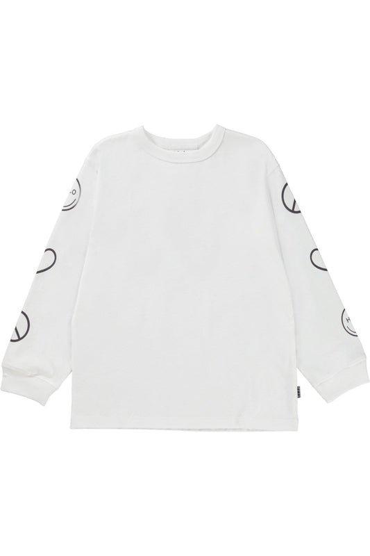 RUBE T-SHIRTS LONG SLEEVE - PEACE LOVE SMILE